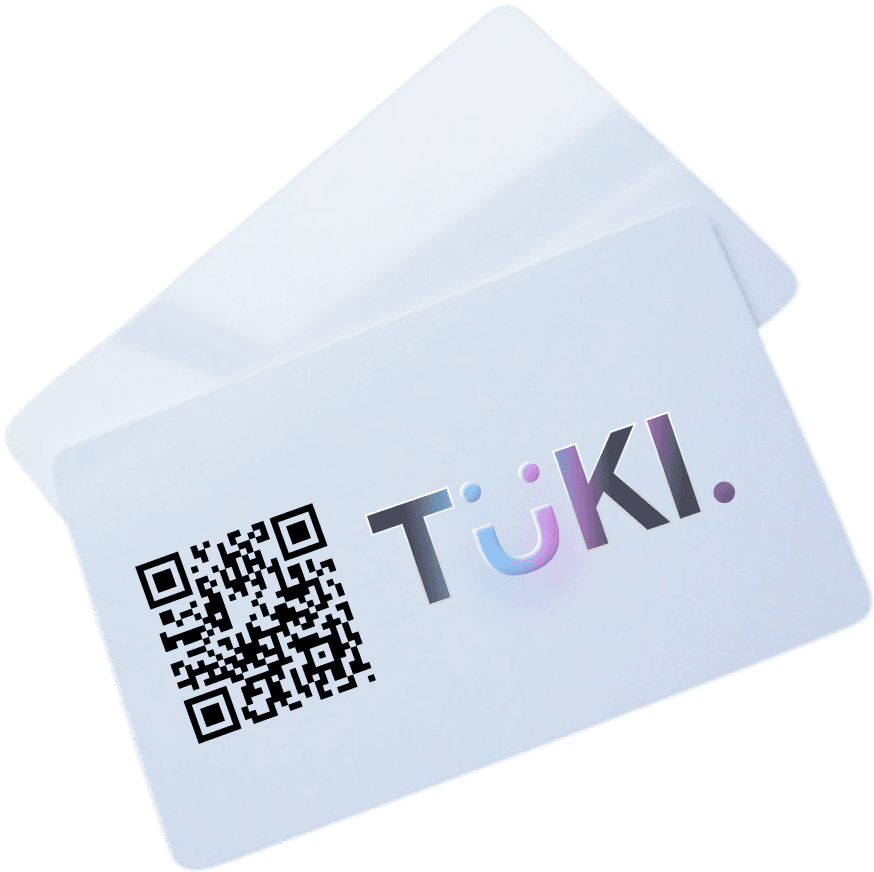 Tuki Card (tarjeta Nfc Para Compartir Tu Info De Contacto).